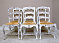 French provencal style dining chairs